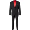 Hugo Boss HUGOtil mænd. 50540141 Arti-Hesten sort jakkesæt (48), Casual, Party, Klassisk, Polyester