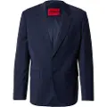 Hugo Boss HUGOtil mænd. 50540159 Karl marineblå blazer (54), Casual, Party, Klassisk, Polyester