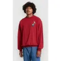 Volcom Fa JJ Villard Crew Sweater rød