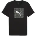 Puma Graphic Box Tee Men, Clothing, Black, L