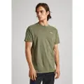 Pepe Jeans Pepe Jeanstil mænd. PM508664 Jacko T-shirt grøn (XL), Casual, Bomuld, Korte ærmer
