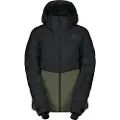 SCOTT Ultimate Warm, fiberdunjakke, dame, mørkegrøn/sort