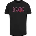 Mc Clothes Acdc Distressed Logo T-shirt Med Korte ærmer