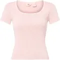 Levi's Levi'stil kvinder. 003PU-0003 Essential T-shirt lyserød (S), Casual, Pink, Bomuld, Korte ærmer