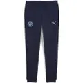 Puma Manchester City FtblEssentials Pants Youth, Clothing, Navy/Light Blue, 5-6Y