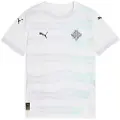 Puma Iceland Women's Team 2025 Away Jersey Youth, Clothing, White/New Navy, 5-6Y