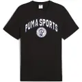Puma Wardrobe Essentials Sports Legacy Tee Men, Clothing, Black, L