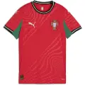 Puma Portugal Women's Team 2025 Home Jersey Women, Clothing, Pure Red/Fresh Mint, L