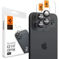 Spigen Glass tR EZ Fit Optik Pro 2 Pack - Black - iPhone 16/16 Plus