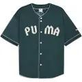 Puma Oversized Baseball Jersey Men, Clothing, Green Terrain, S