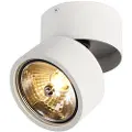 QAZQA Moderne spotlight hvid rund justerbar - Go Nine
