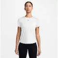 Nike Kortærmet Nike One Classic Dri-FIT-trøje til kvinder - hvid