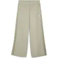 Puma WARDROBE Essentials Low Rise Popper Pants Women, Clothing, Lux Army, XS