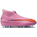 Nike Jr. Mercurial Superfly 10 Academy High Top-fodboldstøvler til kunstgræs mindre/større børn - Pink