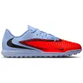 Nike Phantom 6 Low Club-fodboldsko til grus - blå