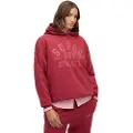 Superdry Superdrytil kvinder. W2012452A Athletic Relaxed sweatshirt bordeaux (S), Casual, Bomuld, Burgund