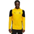Puma Bvb Borussia Dortmund 25/26 Træning Halv Lynlås Sweatshirt