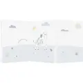 Kikkaboo Friends Stribet Foldemadras 60/120/5 Cm