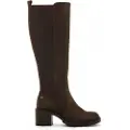 Mtng Mustangtil kvinder. 51992 Brune Mayo-støvler (39), 3-5 cm, Lynlås, Casual
