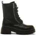 Mustang Mustangtil kvinder. 54587 Mission ankelstøvler sort (38), 5-8 cm, Lynlås, Casual