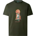 Hackett London Hackett Londontil mænd. HM5000022 Heritage Harry T-shirt grøn (S), Casual, Bomuld, Korte ærmer