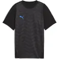 Puma individualCUP Football Jersey Youth, Clothing, Black/White/Ultra Blue, 7-8Y