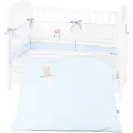Kikkaboo Dream Big Broderet Sengetøjssæt I 2 Dele 60/120 Cm