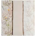 Kikkaboo Secret Garden Musselin 100x100 Cm 3 Enheder