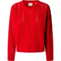 Pepe Jeans Pepe Jeanstil kvinder. PL7000019 Candide-trøje rød (M), Casual, Bomuld