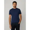 Hackett London Hackett Londontil mænd. HM5000039 Logo T-shirt navy (L), Casual, Bomuld, Korte ærmer, Blå