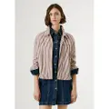 Pepe Jeans Pepe Jeanstil kvinder. PL4024327 Hannah beige jakke (M), Casual, Bomuld