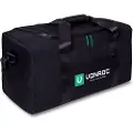 Vonroc Værktøjstaske - 60 x 30 x 26 cm - Max 25 kg | Med Skulderrem | 8 Indvendige Rum | Forstærket Bund | Sort