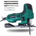 Vonroc Stiksav - 550W | Ergonomisk greb | Inkl. Tilbehør og savklinge 5 stk.
