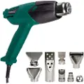 Vonroc Varmluftpistol - 2000W | 3 indstillinger | Inkl. 8 mundstykker og værktøjstaske