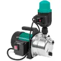 Vonroc Hydroforpumpe / Automatisk Pumpe 1000W – 3500 l/t – Effektiv Vandforsyning til Havesystem | Max højde 44mtr. | Med trykafbryder