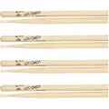 Los Cabos 7A Hickory NylonTip Drumsticks 4 Pair Pack
