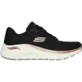 SKECHERS Skecherstil kvinder. 150067 Sko Arch Fit 2.0 Glow The Distance sort (38), Fast, Blonder, Casual, Sport, Multisport