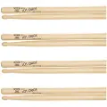 Los Cabos Rock Hickory Wood Tip Drumsticks 4 Pair Pack