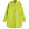 Scotch & Soda U9b00628t Oversized Skjorte Med Lange ærmer