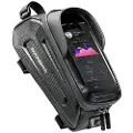 RockBros Cykeltaske med rum til mobiltelefon - Sort
