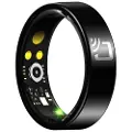 24hShop Smart Ring med pulsmåling og flere træningstilstande Størrelse 11 R20