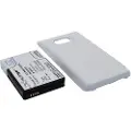 24hShop Batteri til SmartPhone, Mobil til Samsung Galaxy S II, Galaxy S2, GT-I9100