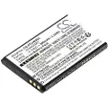 24hShop Batteri til SmartPhone, Mobil til Panasonic KX-TU400, KX-TU400 EXRM, KX-TU450