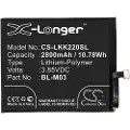 24hShop Batteri til SmartPhone, Mobil til LG K22 2020, LMK200BMW, K200BMW og andre.