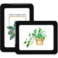24hShop Magnetisk fotoramme 12,5 cm - Svart