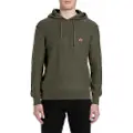 Replay Replaytil mænd. UK4865.000.G21280G Khaki bomuldsstrikket hættetrøje med hætte (L), Brun, Casual, Grøn