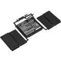 24hShop Batteri til notebook, laptop til Apple Macbook Pro 13" 2016, A1706 og andre