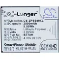 24hShop Batteri til SmartPhone, Mobil til ZOPO ZP980, 2A, 9515 og andre.