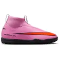 Nike Jr. Mercurial Superfly 10 Academy TF High-Top-fodboldsko til mindre/større børn - Pink