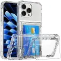 24hShop Bagcover med kortplads og stander til iPhone 13 Pro